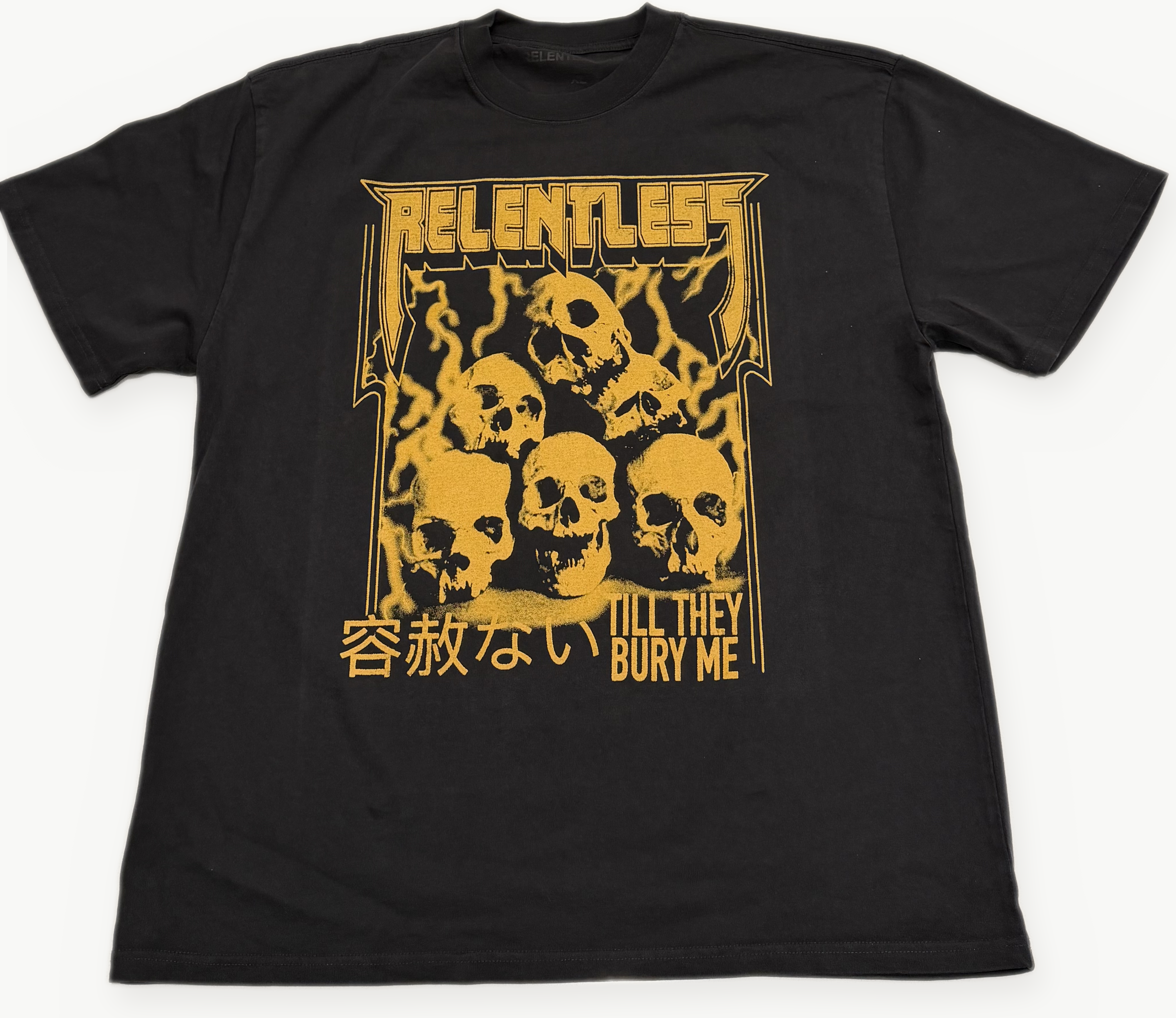 Bury Me Shirt — Gold